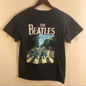 THE  BEATLES Sz S Band T T-Shirt Tee Unisex